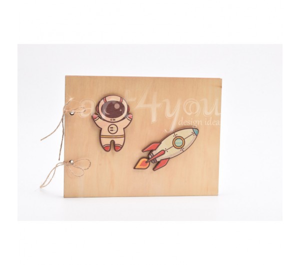 Ξύλινο βιβλίο ευχών Διάστημα